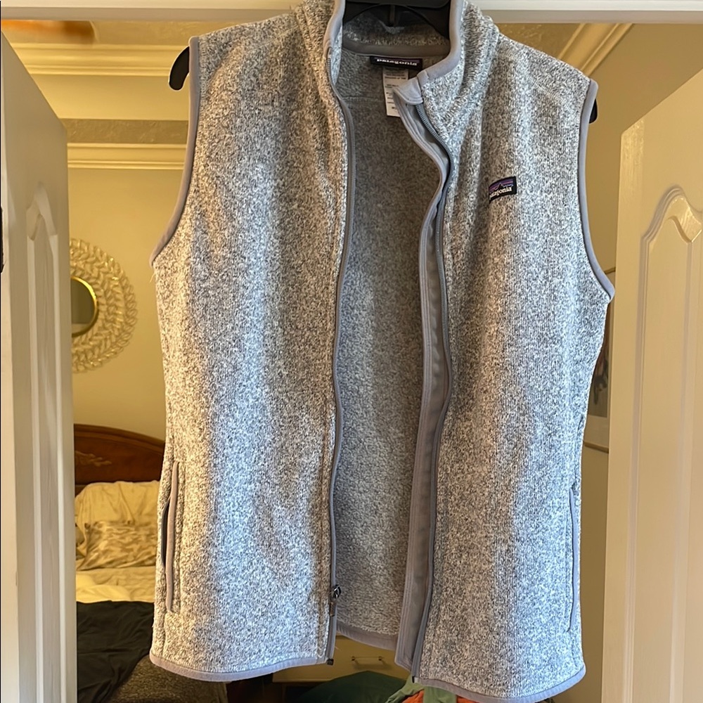 Patagonia Gray Fleece Vest